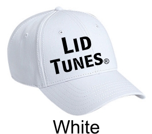 Lid Tunes White Hat